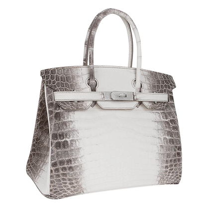 Gradient Pale Ivory Taupe Scaled Medium Structured Trapezoid Tote With Crystal Inlaid Silvery Hardware And Stone Embellished Suspended Metal Padlock Charm